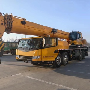 Used Truck <b>Crane</b> 50 Ton QY50K XCT50 Yellow Hydraulic <b>Crane</b> With 42700kg Total Weight For Sale - Product Image 1