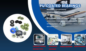 Pulley Roller Pengatur Ketegangan Sabuk Konveyor dengan Bantalan untuk Jalur Pengemasan dan Perakitan, ID5~6mm OD16~40mm, Rotasi Halus - Product Image 5