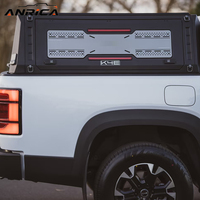Housse de protection de camionnette en aluminium antirouille, imperméable, pour camping-car, installation sans perçage, panneaux MOLLE personnalisables pour boîte arrière