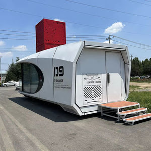 Maison-conteneur en forme de capsule spatiale, hôtel en plein air, maison de camping de luxe, cabane au bord du lac, appartement en forêt, glamping, stations de glamping, maison préfabriquée - Product Image 2