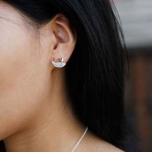 Lotus Fun, superventas, My Little Garden, pendientes <span class=keywords><strong>de</strong></span> tuerca <span class=keywords><strong>de</strong></span> Plata <span class=keywords><strong>de</strong></span> Ley 925 para mujer, joyería fina para mujer - Product Image 5