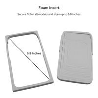 Boîtes en papier blanc personnalisées de haute qualité à prix économique avec doublure en carton, emballage pour étui de téléphone portable avec couvercle