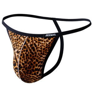Nuovi Boxer da <span class=keywords><strong>Uomo</strong></span> con Stampa Leopardata, Sexy, Traspiranti, Ecologici, Antibatterici in Poliestere e Spandex - Product Image 4
