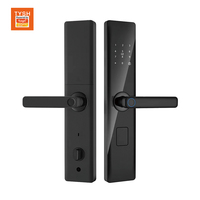 Serrure de porte intelligente numérique TYSH à empreinte digitale, sans clé, magnétique, électronique, avec Wi-Fi, prix fabricant, compatible Tuya