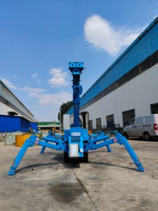 Hot bán 1ton ngoài trời tất cả các địa hình Crawler thủy lực Spider Crane điều khiển từ xa hiệu suất cao Spider Crane - Product Image 6
