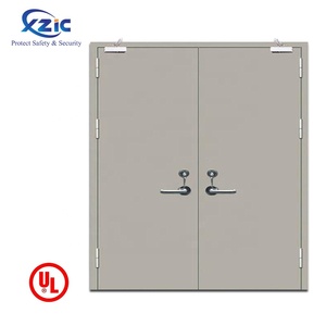 <span class=keywords><strong>Puerta</strong></span> Acústica Insonorizada de Acero Galvanizado de Doble Hoja de Color Sólido Ral para Uso Comercial - Product Image 5