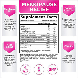 OLLI OEM/ODM/OBM Soulagement de la ménopause Gommes Soulagement PMS Gommes <span class=keywords><strong>Anti</strong></span>-<span class=keywords><strong>Stress</strong></span> Soulager Pour La Ménopause Équilibre Hormonal - Product Image 2