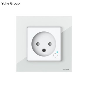 Panel Táctil Inteligente Estándar Israelí, Enchufe de Pared de Cristal con Puerto USB C, Habilitado para WiFi, para Uso Doméstico - Product Image 6