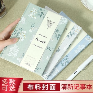 Dễ thương hoa vải bìa cứng máy tính xách tay Văn Phòng TrườNg may ràng buộc dòng máy tính xách tay Tạp Chí tùy chỉnh văn phòng phẩm Nguồn cung cấp A5 - Product Image 4