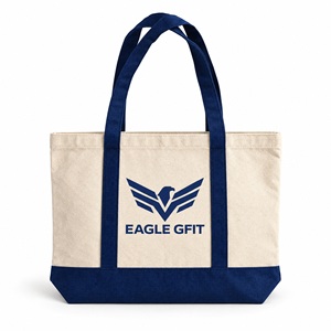 Bolsa de lona personalizable con logotipo bordado, resistente, para regalo de boda, recuerdo de fiesta. - Product Image 2