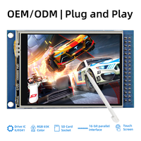 Écran tactile TFT IPS LCD de 2,4, 2,8 et 3,2 pouces, résolution 320*240, module LCD MCU 8/16 bits