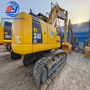 Excavadora Komatsu PC240 usada original a bajo precio en buen estado, excavadora sobre orugas Komatsu PC240 usada más popular de Japón a la venta - Product Image 3