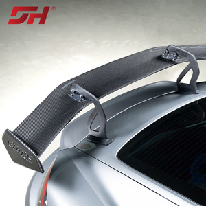 Vente flash - Aileron arrière en fibre de carbone sèche <span class=keywords><strong>GT4</strong></span> RS adapté à la <span class=keywords><strong>Porsche</strong></span> 718 Cayman 981/982 2012-UP - Product Image 2