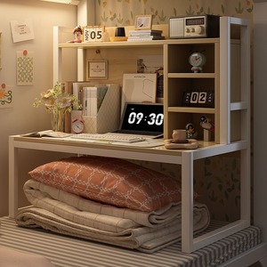 大学生宿舍书桌小铁床上电脑桌懒人上下铺桌子神器 - Product Image 1