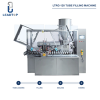 Machine de remplissage et de scellage automatique de tubes pour crème cosmétique, dentifrice, crème pour les mains, avec servomoteur
