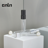 Botol Parfum Tester Baru 2ml 3ml 5ml 10ml Semprotan Kustom Gratis Ukiran Frost Matte Kaca Mewah Mini