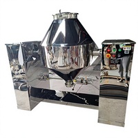Mélangeur de poudre à double cône modèle W, agitateur, 2,2 kW, matériau SUS304, automatique, capacité 500 L, pour poudre détergente
