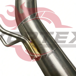 Tuyau d'échappement en acier inoxydable haute performance Vortex Racing Car pour VW Golf GTI MK5 MK6 - Product Image 2