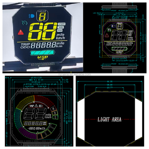 Pantalla LCD Inteligente HTN Personalizada para Equipos de Fitness, Pantalla Automotriz GN-HTN9434, Pantalla LCD HTN - Product Image 6