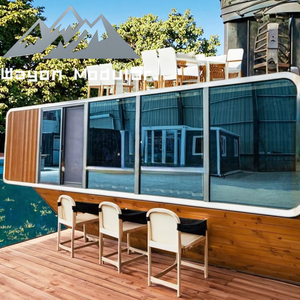 Barre préfabriquée moderne <span class=keywords><strong>de</strong></span> <span class=keywords><strong>kiosque</strong></span> <span class=keywords><strong>de</strong></span> structure métallique <span class=keywords><strong>de</strong></span> Wayon pour le café au bord <span class=keywords><strong>de</strong></span> la piscine <span class=keywords><strong>de</strong></span> station <span class=keywords><strong>de</strong></span> vacances <span class=keywords><strong>de</strong></span> Waterside - Product Image 5