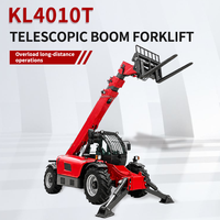 Hochwertiger KL4010T 4000Kg Teleskoplader 10300mm Hubhöhe Landwirtschaft Ranch Bau Steinbruch Landschaftsbau Ausrüstung