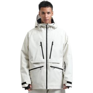 Veste de snowboard personnalisée unisexe, imperméable 15K, respirante 10K, isolée, coupe-vent, vêtements de ski - Product Image 1