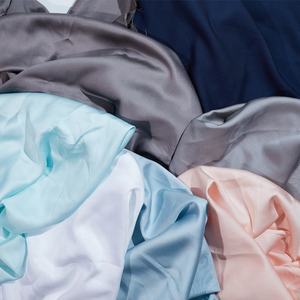 Tela de <span class=keywords><strong>lyocell</strong></span> de bambú orgánico, sólida y sedosa, 100%, para sábanas de cama - Product Image 6