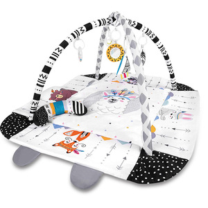 MaiBeiBi יילוד חדר כושר לתינוק מחצלת משחק עם כרית משטחי פעילות לתינוק רב תכליתיים לול צעצועים חינוכיים לתינוקות - Product Image 5