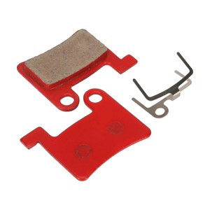 Pastillas de Freno Metálicas Rojas de Alta Resistencia al Desgaste para Scooter Eléctrico y Bicicleta Eléctrica - Product Image 3