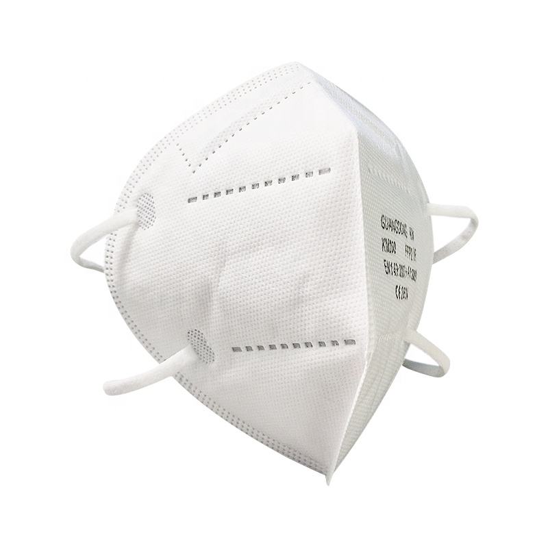 KN95 Face Mask Fashion Fabric Dust Protective Respirator Mask CE FFP2 Disposable Mask with 5 Layers