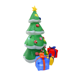 Decoraciones Navideñas Inflables de Fábrica al por Mayor, <span class=keywords><strong>Bastones</strong></span> de Caramelo LED y Muñecas, para Exteriores, con Embalaje en Caja de Papel - Product Image 3