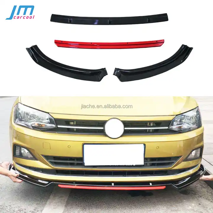 ABS Material Front Lip Front Shovel for Volkswagen vw Tiguan L 2017-22  modified Auto Accessories - AliExpress