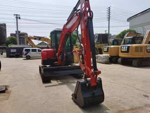 90% nuevo Yanmar Vio55 5 toneladas Mini Excavadora hidráulica sobre orugas núcleo engranaje núcleo motor bomba Motor PLC excavadoras usadas de segunda mano - Product Image 4