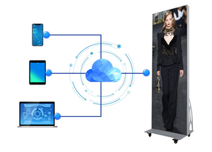 Xách tay có thể gập lại và spliced p1.86 P2 p2.5 P3 trong nhà Wifi điều khiển quảng cáo <span class=keywords><strong>LED</strong></span> Poster Màn hình hiển thị OEM kỹ thuật số biển - Product Image 6