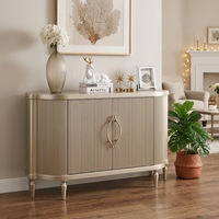 Meubles de salon modernes sur mesure, meuble de rangement en bois massif, console, tables de luxe