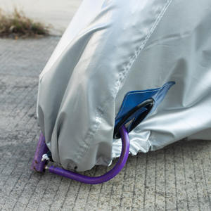 Прочный водонепроницаемый чехол для мотоцикла с возможностью нанесения логотипа, из полиэстера 420D, с отверстием для замка - Product Image 2