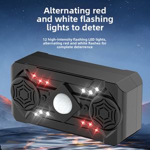OMNI penangkap produk ultrasonik, dalam ruangan, ultrasonik, penolak hama, speaker ganda + lampu LED + Sensor gerak <span class=keywords><strong>PIR</strong></span> - Product Image 4