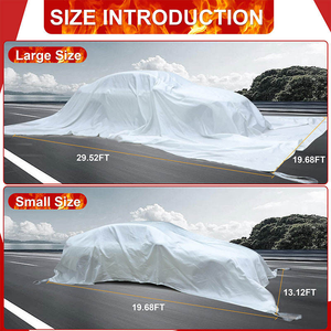 Manta Ignífuga Eléctrica Resistente a Altas Temperaturas para Vehículos de Nueva Energía, 100% Fibra de Vidrio, 10mx10m, Gris, Venta Caliente, Directo de EE. UU. - Product Image 4