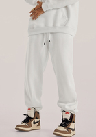 Pantalons de survêtement pour hommes en couleur unie, taille plus, pour l'hiver 2025, pantalons de sport et décontractés, pantalons de jogging pour hommes avec cordon de serrage