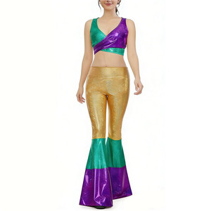 Disfraz <span class=keywords><strong>de</strong></span> Bailarina <span class=keywords><strong>de</strong></span> <span class=keywords><strong>Carnaval</strong></span> Brasileño, Conjunto Sexy <span class=keywords><strong>de</strong></span> Dos Piezas para Mujer, Disfraz <span class=keywords><strong>de</strong></span> Cosplay <span class=keywords><strong>de</strong></span> Bailarina <span class=keywords><strong>de</strong></span> Discoteca, Traje para Desfile y Actuación - Product Image 4