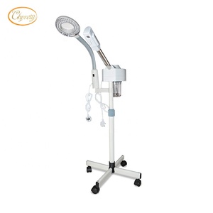 Vaporizador Facial Profesional con Lámpara de Aumento, Pulverización Fría <span class=keywords><strong>y</strong></span> Caliente, Enchufe AU, Removedor de Puntos Negros al Vacío, Equipo para el Cuidado de la Piel - Product Image 1