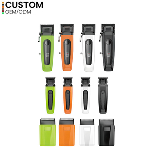 Kit de Cortadora de Pelo Inalámbrica Personalizada para Hombres, Recargable, Recortadora de <span class=keywords><strong>Barba</strong></span> Eléctrica, Máquina de Barbería Profesional - Product Image 5