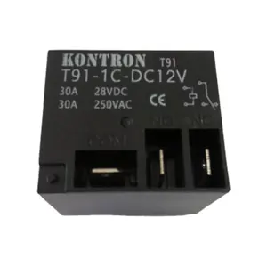 Jqx-30f Kontron Dc 5 12V 24V Hf2100 1no 1nc 4pin 5pin 30a 40a T91 Rơ Le Điện Pcb