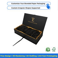 Boîte d'emballage pour extensions de cheveux sans chaleur, emballage personnalisé de luxe pour lots de cheveux et perruques, coffrets cadeaux pour la vente au détail