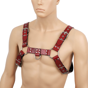 2023 adultos juguete sexual BDSM erótico Sexy cuero correa para el pecho <span class=keywords><strong>ropa</strong></span> restringida <span class=keywords><strong>Bondage</strong></span> <span class=keywords><strong>ropa</strong></span> limitada para hombre - Product Image 1