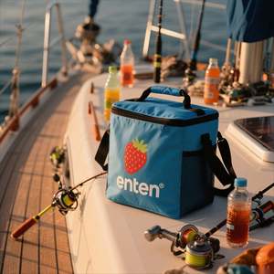 Bolsa de Té con Leche Reciclable, Aislada, de Tela No Tejida, para Llevar, Bolsa Comercial para Catering, Autosellable, Diseño Engrosado, para Supermercado - Product Image 2