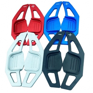 Palanca de Cambios Larga para Volante, Palanca de Cambios para <span class=keywords><strong>VW</strong></span> <span class=keywords><strong>Polo</strong></span> Plus GOLF GTI R GTD 2019 2020 2021 <span class=keywords><strong>2022</strong></span>, Accesorio <span class=keywords><strong>Interior</strong></span> para Automóvil - Product Image 2
