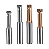 Fraise à fileter en carbure monobloc M/UNC/NPT pour usinage CNC