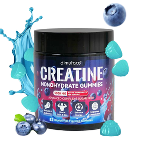 Gomitas de Creatina Monohidrato Veganas Naturales de Alto Rendimiento para el Crecimiento y la Recuperación Muscular en Adultos - Product Image 1