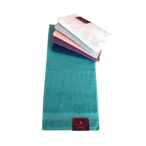 20s high quality egyptian cotton plain dyed solid bathroom face hand bath towel